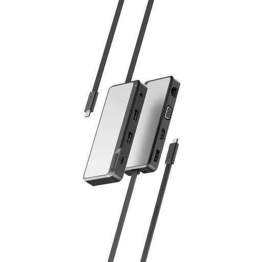 EAN 9350784027306 - ALOGIC Fusion Pro NEXUS Alámbrico USB 3.2 Gen 1 (3.1 Gen 1) Type-C Gris imagen 1