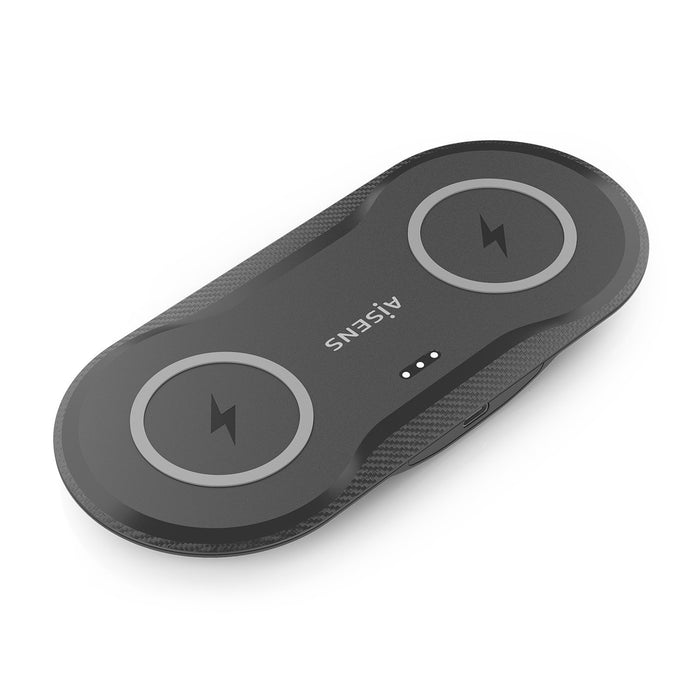 EAN 8435739903476 - AISENS ASCH-15W2WC060-BK cargador de dispositivo móvil Auriculares, Smartphone Cargador inalámbrico Inter imagen 3