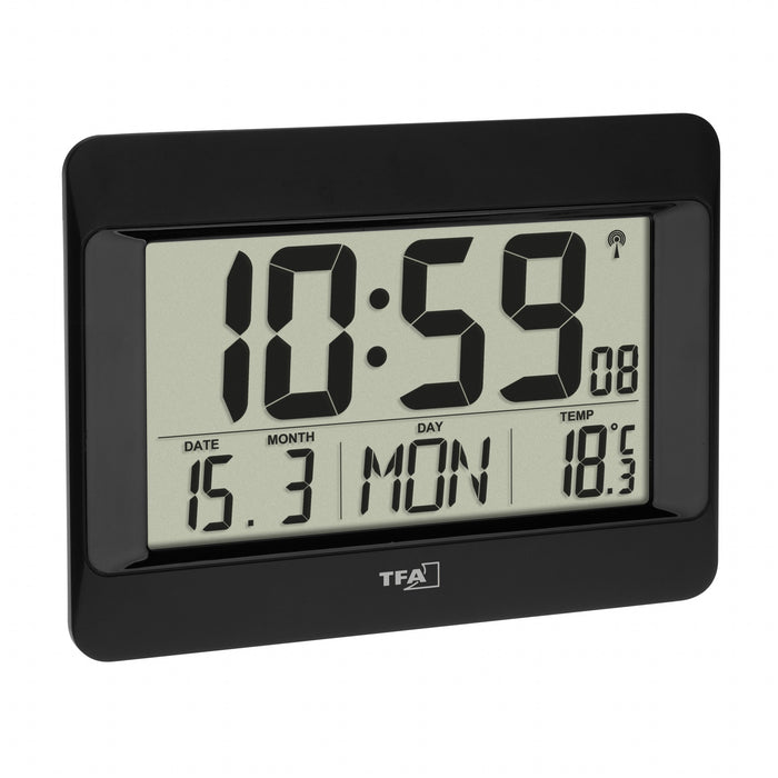 EAN 4009816036742 - TFA-Dostmann 60.4519.01 despertador Reloj despertador digital Negro imagen 1