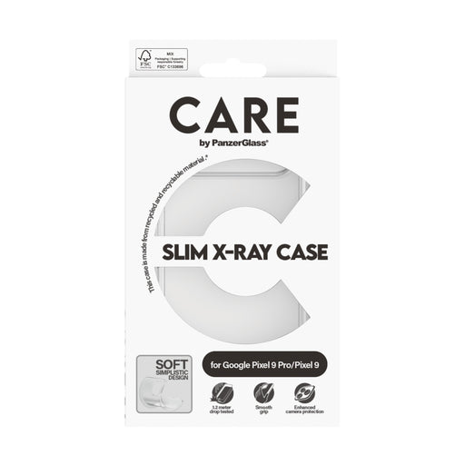 EAN 5715685012556 - PanzerGlass CARE™ by ® X-Ray Case Google Pixel 9 Pro 5G | 9 5G funda para teléfono móvil Transparente imagen 1