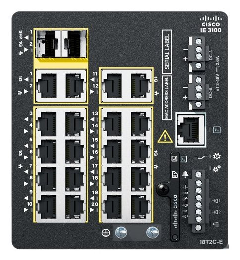 EAN 889728463782 - Cisco Catalyst IE3105 Gestionado L2/L3 Gigabit Ethernet (10/100/1000) Negro imagen 1