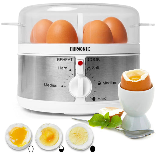 EAN 5060184208765 - Duronic EB35 7 huevos 350 W Transparente, Blanco imagen 2