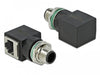 EAN 4043619663156 - DeLOCK 66315 cambiador de género para cable M12 RJ45 Negro imagen 1