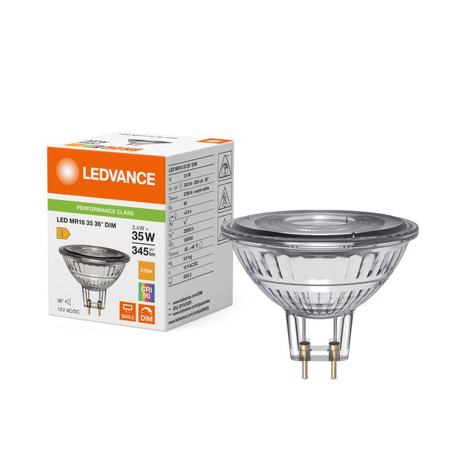 EAN 4099854456572 - LEDVANCE 4099854456572 lámpara LED Blanco cálido 2700 K 3,4 W GU5.3 E imagen 3