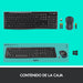 EAN 5099206039193 - Logitech 920-004513 teclado Ratón incluido Hogar RF inalámbrico QWERTY Español Negro imagen 17