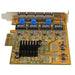 EAN 0065030862448 - StarTech.com ST1000SPEX43 adaptador y tarjeta de red Interno 2000 Mbit/s imagen 4