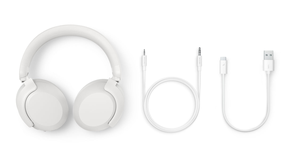 EAN 4895229160903 - Philips TAH8000E Auriculares Inalámbrico Diadema Llamadas/Música USB Tipo C Bluetooth Blanco imagen 5
