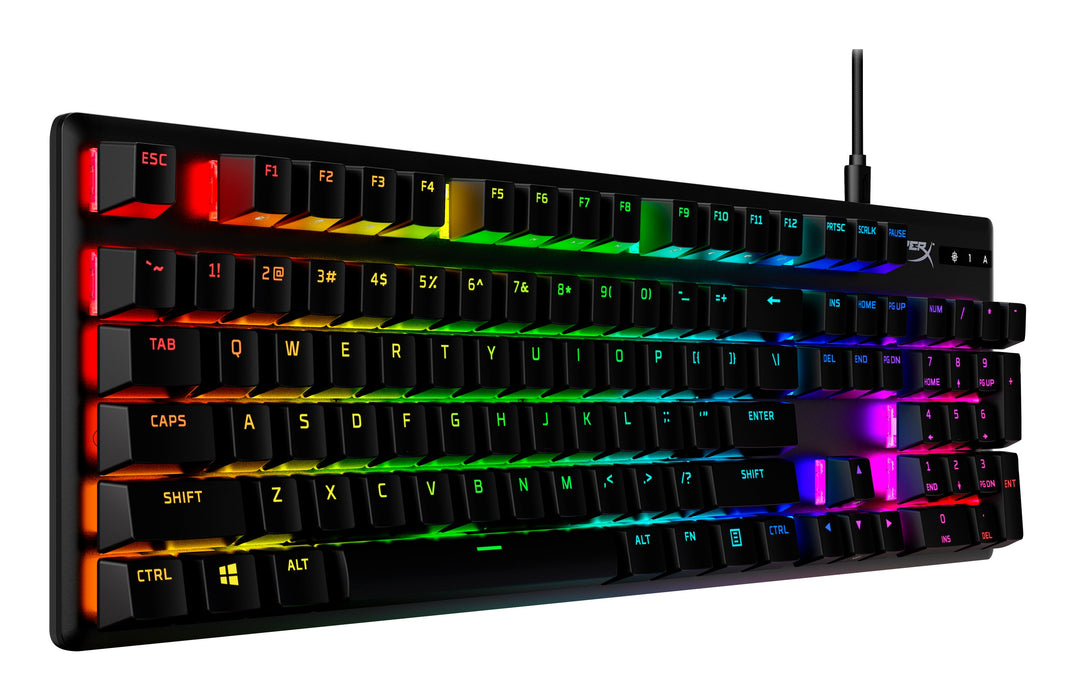 EAN 0196337969735 - HyperX Alloy Origins PBT HX Blue Gaming Keyboard teclado Juego USB Negro imagen 2