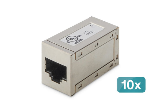 EAN 4016032495024 - Digitus AT-AG-8-8-C6S-10 cambiador de género para cable RJ-45 Plata imagen 1