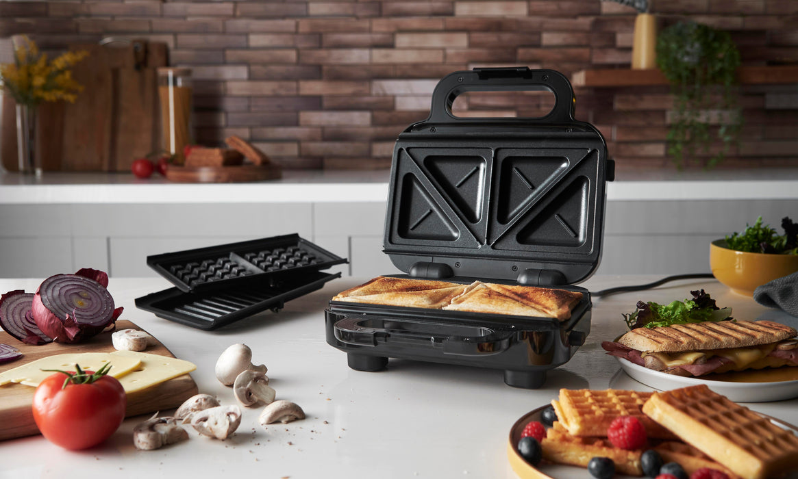 EAN 5038061151473 - Russell Hobbs 26810-56 sandwichera 750 W Negro, Acero inoxidable imagen 11