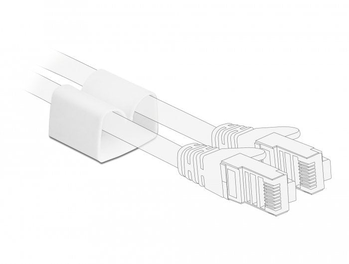 EAN 4043619183951 - DeLOCK 18395 organizador de cables Escritorio/pared Soporte para cables 2 pieza(s) imagen 2