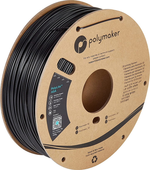 EAN 6938936709947 - Polymaker PF01001 material de impresión 3d Acrilonitrilo estireno acrilato (ASA) Negro 1 kg imagen 1