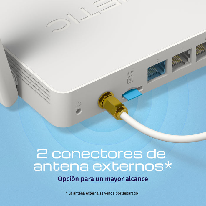 EAN 4897082922155 - Keenetic Explorer 4G (KN-4910) router inalámbrico Ethernet rápido Doble banda (2,4 GHz / 5 GHz) Gris, Bla imagen 4