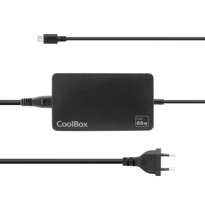 EAN 8436624424243 - CoolBox COO-NB65-UC adaptador e inversor de corriente Universal Negro imagen 2