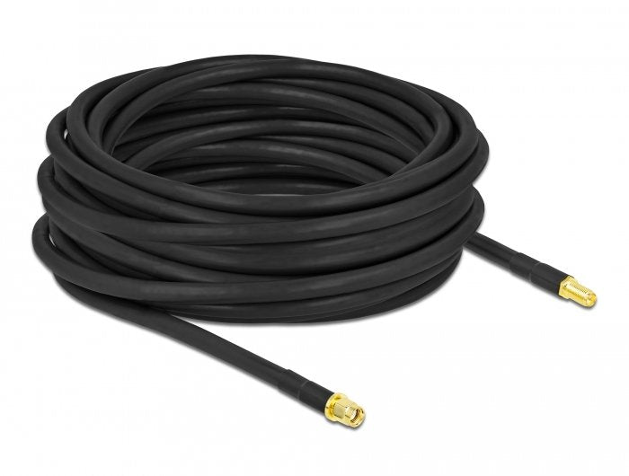 EAN 4043619904464 - DeLOCK 90446 cable coaxial LMR300 Negro imagen 1