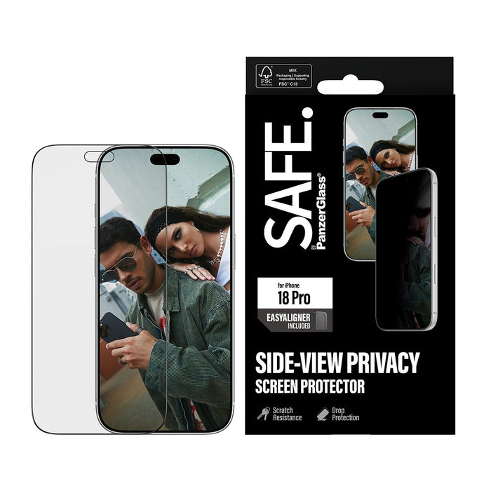 EAN 5715685043673 - PanzerGlass SAFE. by ® Privacy Screen Protector iPhone 2026 Pro | Ultra-Wide Fit m. EasyAligner Protector imagen 2