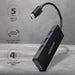 EAN 8595247904379 - Axagon HUE-G1C hub de interfaz USB 3.2 Gen 1 (3.1 Gen 1) Type-C 5000 Mbit/s Negro imagen 2