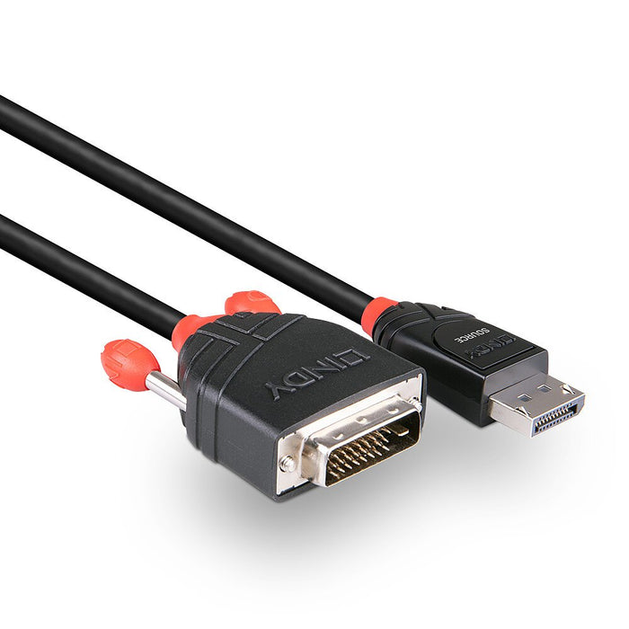 EAN 4002888414913 - Lindy 41491 adaptador de cable de vídeo 2 m DisplayPort DVI-D Negro imagen 3