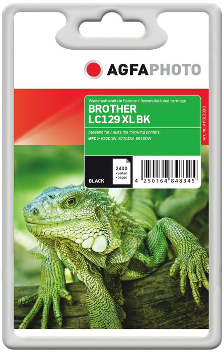 EAN 4250164848345 - AgfaPhoto APB129BD cartucho de tinta Negro imagen 1