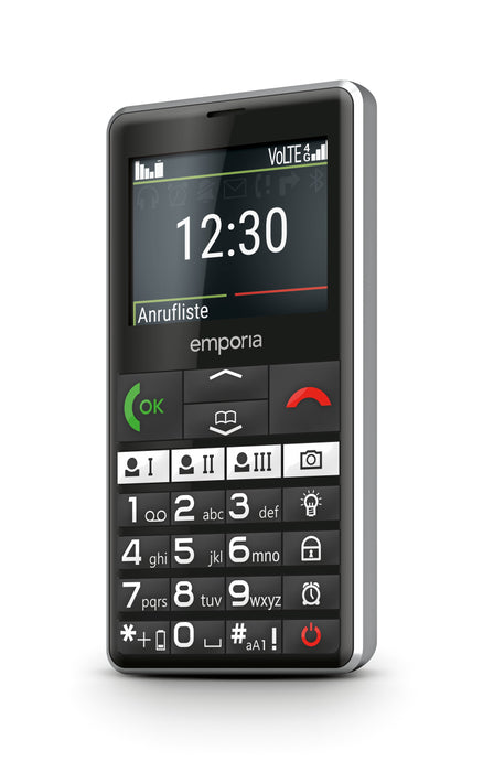 EAN 9005613168711 - Emporia emporiaPURE-LTE 5,87 cm (2.31") 107 g Negro Teléfono para personas mayores imagen 7
