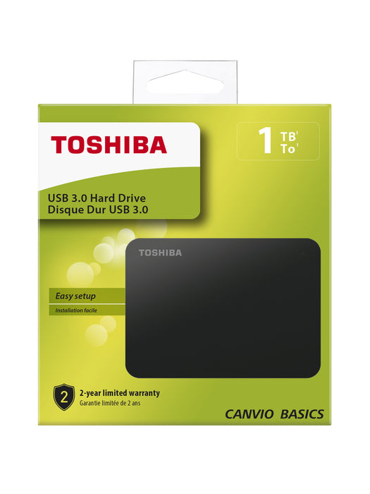 EAN 4260557510018 - Toshiba Canvio Basics disco duro externo 1 TB 2.5" Micro-USB B 3.2 Gen 1 (3.1 Gen 1) Negro imagen 13