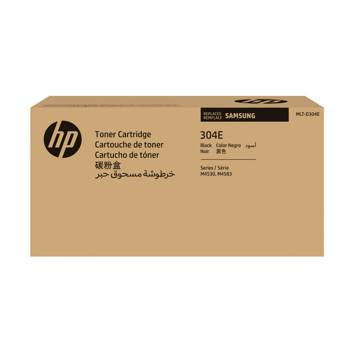 EAN 0191628483754 - Samsung MLT-D304E Extra High-Yield Black Original Toner Cartridge cartucho de tóner 1 pieza(s) imagen 1