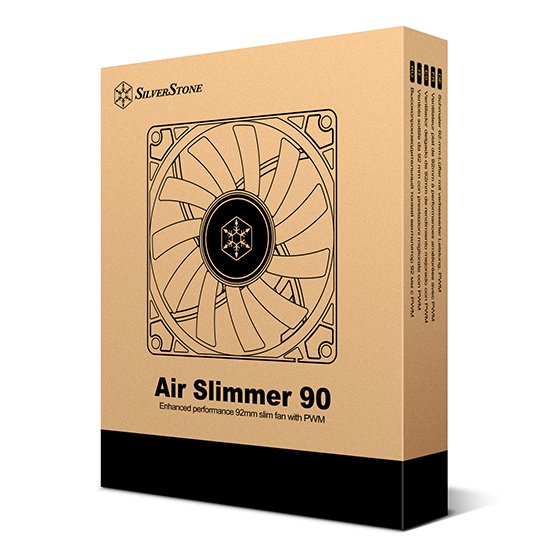 EAN 4710679815121 - Silverstone Air Slimmer 90 Procesador Ventilador 9,2 cm Negro 1 pieza(s) imagen 6