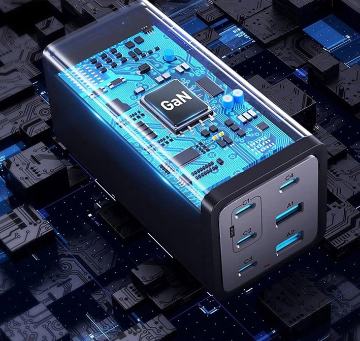 EAN 4015867236543 - Conceptronic OZUL06BE cargador de dispositivo móvil Universal Negro Corriente alterna Carga rápida Interi imagen 6