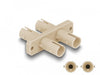 EAN 4043619879359 - DeLOCK 87935 adaptador de fibra óptica ST/ST 1 pieza(s) Beige imagen 1