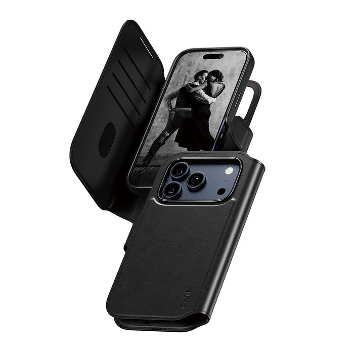 EAN 5715685026775 - PanzerGlass CARE™ by ® Tango 2-in-1 Wallet Case w. MagSafe iPhone 17 Pro funda para teléfono móvil Negro imagen 1