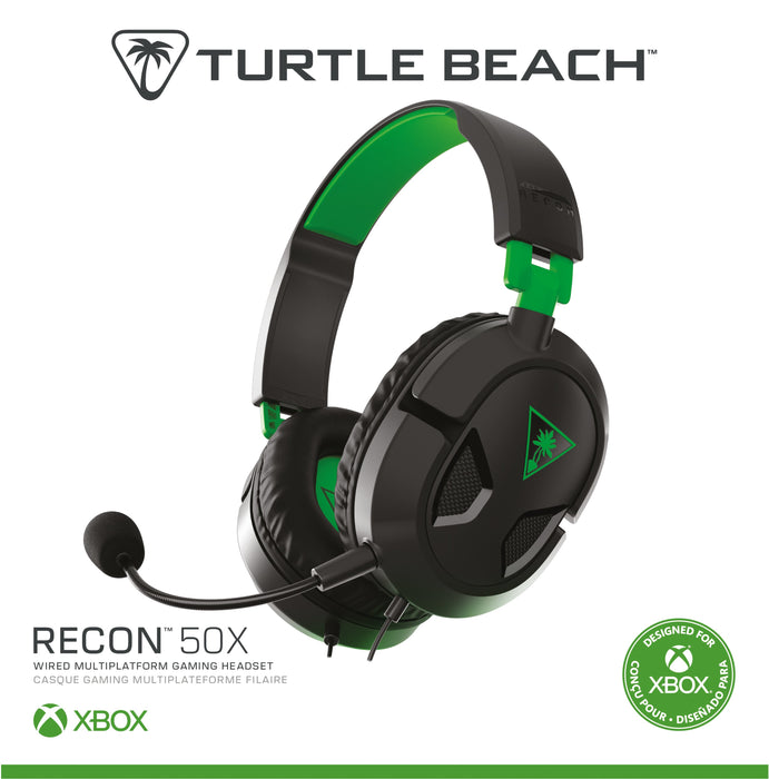 EAN 0731855023035 - Turtle Beach Recon 50 Auriculares Alámbrico Diadema Juego Negro, Verde imagen 9
