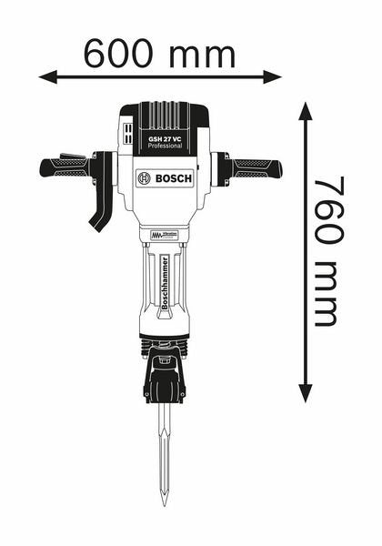 EAN 3165140524322 - Bosch 0 611 30A 000 rotary hammers 2000 W imagen 2
