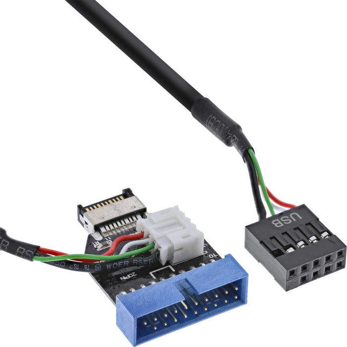 EAN 4043718277414 - InLine 33446A cambiador de género para cable Multicolor imagen 1