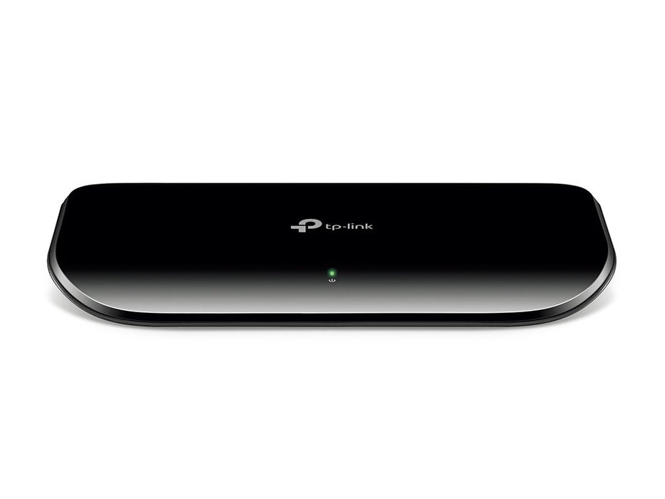 EAN 1210002616645 - TP-Link TL-SG1008D No administrado Gigabit Ethernet (10/100/1000) Negro imagen 1
