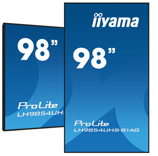 EAN 4948570121823 - iiyama LH9854UHS-B1AG pantalla de señalización Pantalla plana para señalización digital 2,48 m (97.5") LC imagen 1