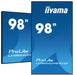 EAN 4948570121823 - iiyama LH9854UHS-B1AG pantalla de señalización Pantalla plana para señalización digital 2,48 m (97.5") LC imagen 1
