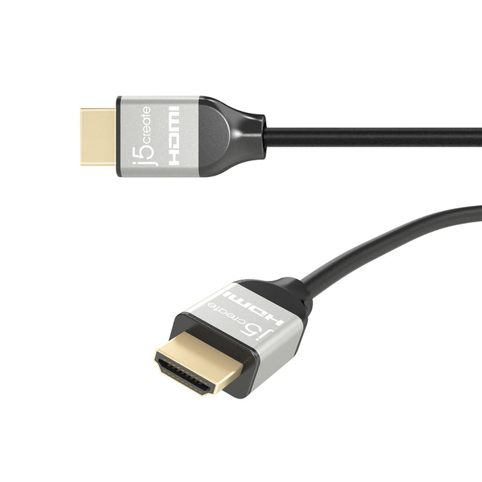 EAN 4712795081589 - j5create JDC52 cable HDMI 2 m HDMI tipo A (Estándar) Negro, Gris imagen 3