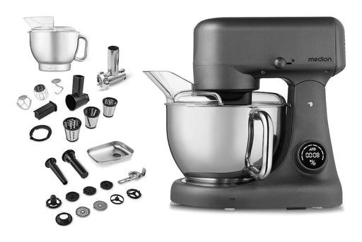 EAN 4061275230260 - MEDION MD12600 robot de cocina 800 W 4,6 L Negro, Acero inoxidable imagen 1