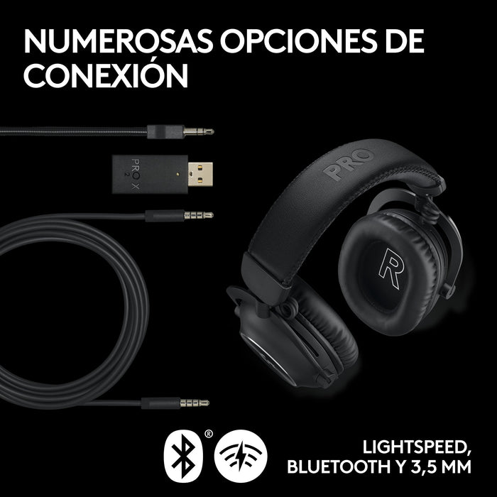EAN 5099206109056 - Logitech G 981-001263 auricular y casco Auriculares Inalámbrico Diadema Juego Bluetooth Negro imagen 11