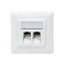 EAN 4052792053142 - LogiLink NK4023 placa de pared y cubierta de interruptor Blanco imagen 1