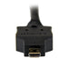 EAN 0065030853163 - StarTech.com HDDDVIMM1M adaptador de cable de vídeo Micro-HDMI Negro imagen 3