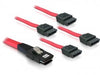 EAN 4043619830749 - DeLOCK Sata 4x 1m cable SCSI Rojo imagen 1