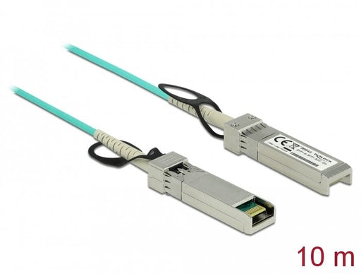 EAN 4043619866434 - DeLOCK 86643 Cable de fibra óptica e InfiniBand SFP+ Color aguamarina imagen 2