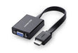 EAN 6957303842483 - Ugreen 40248 adaptador de cable de vídeo 0,16 m VGA (D-Sub) HDMI + Micro-USB Negro imagen 1