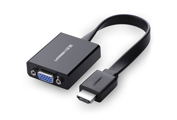 EAN 6957303842483 - Ugreen 40248 adaptador de cable de vídeo 0,16 m VGA (D-Sub) HDMI + Micro-USB Negro imagen 1