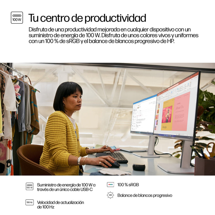 EAN 5715063749364 - HP Series 5 Pro 524pu pantalla para PC 60,5 cm (23.8") 1920 x 1080 Pixeles Full HD LCD Negro imagen 5