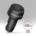 EAN 8595247909121 - Axagon PWC-PQ48 cargador de dispositivo móvil Universal Negro Encendedor de cigarrillos Carga rápida Auto imagen 2
