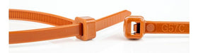 EAN 8717278572543 - WKK 110226171 presilla Brida reutilizable Plástico, Poliamida Marrón 100 pieza(s) imagen 2