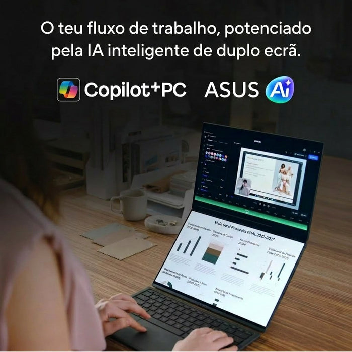 EAN 4711636600170 - ASUS Zenbook Duo UX8407AA-U93BOHDCP1 Copilot+ PC Intel Core Ultra 9 386H Híbrido (2-en-1) 35,6 cm (14") P imagen 12