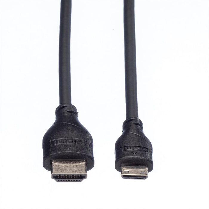 EAN 7611990190027 - ROLINE 11.04.5580 cable HDMI 2 m HDMI tipo A (Estándar) HDMI tipo D (Micro) Negro imagen 3